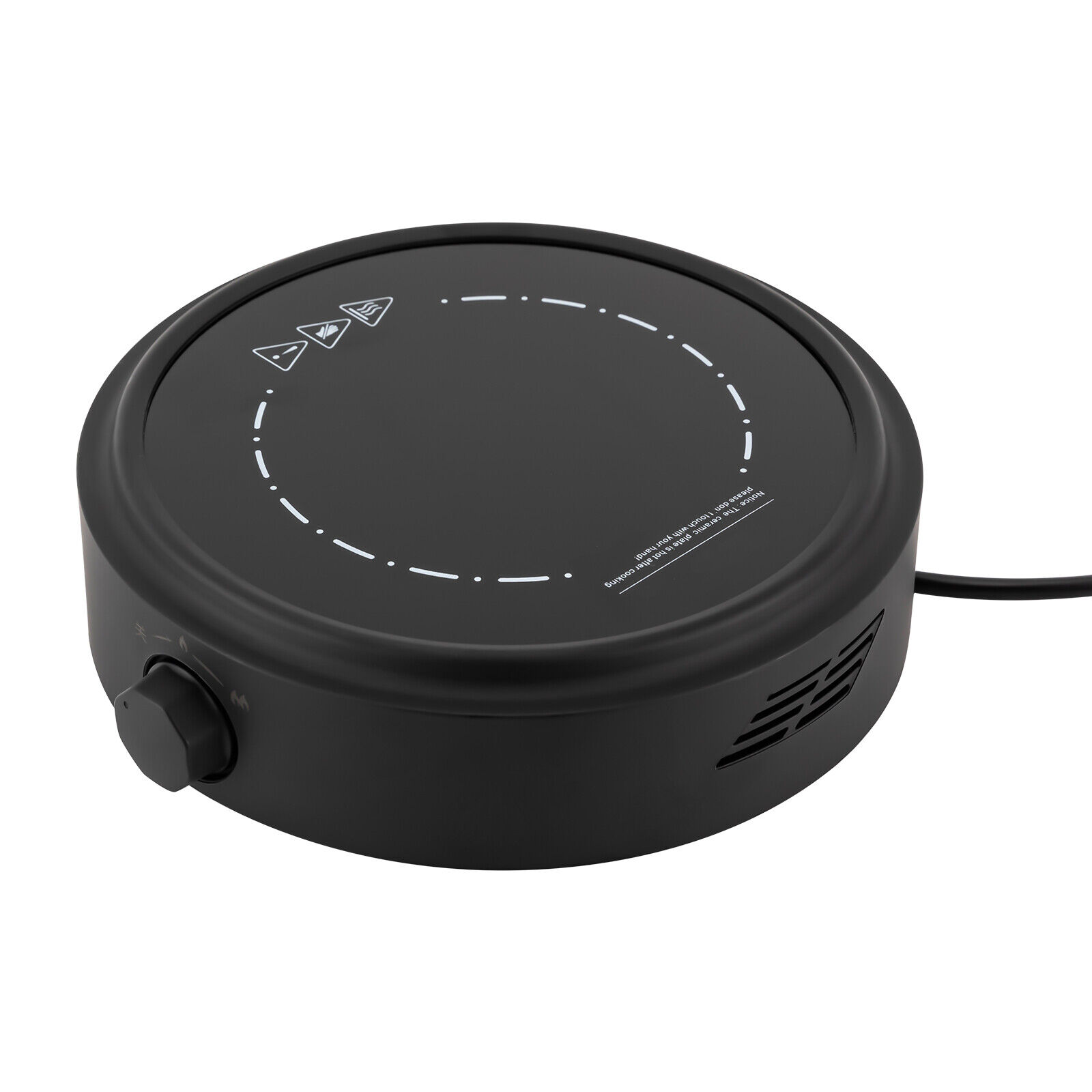 800W Electric Mini Stove Hot Plate Multifunctio Coffee Tea Heater Black / White - Fresh Stock Dated February 2026