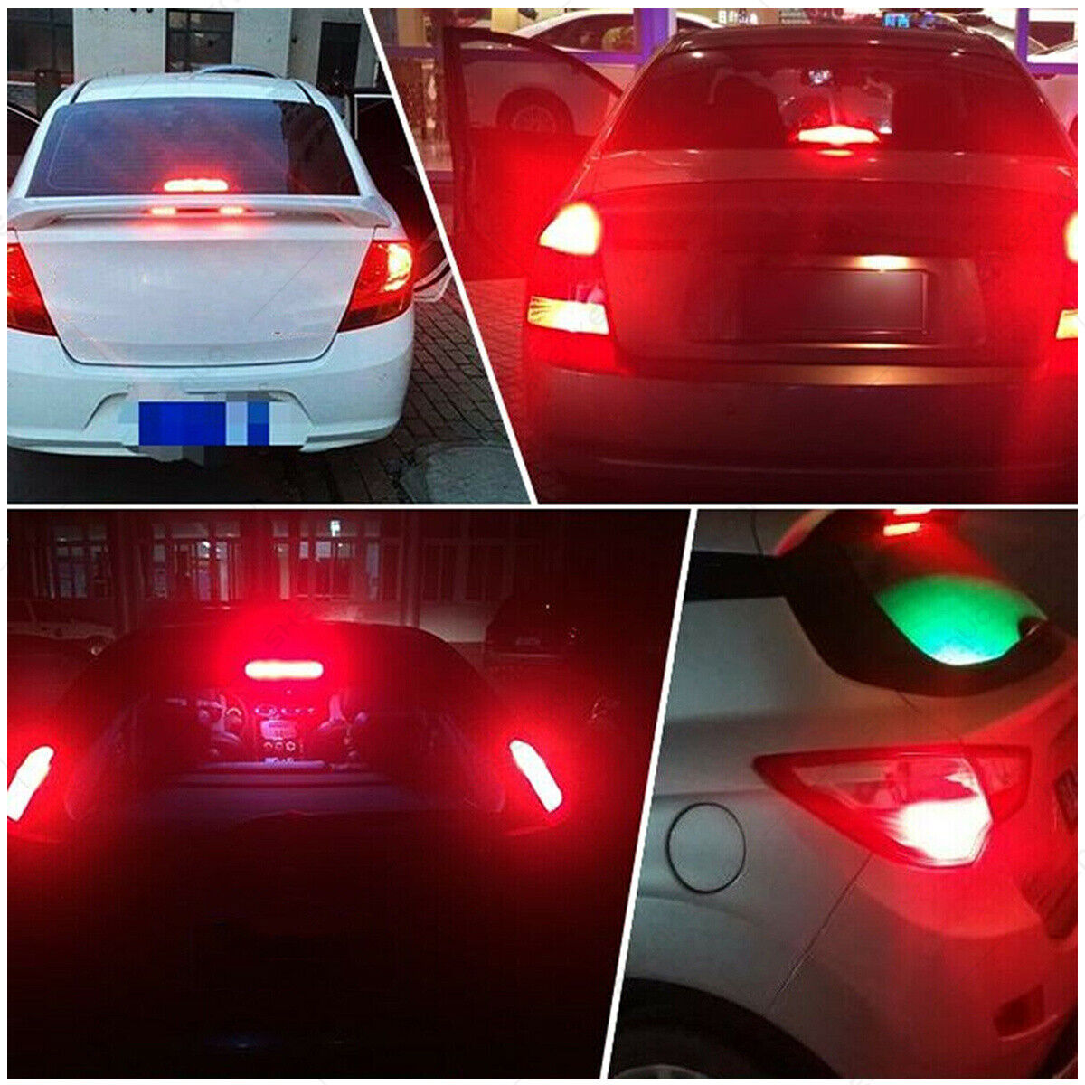 For Honda Interceptor VF500F VF700F 2X 2057 1157 LED Tail Stop Brake Light Bulbs - Fresh Stock Dated February 2026