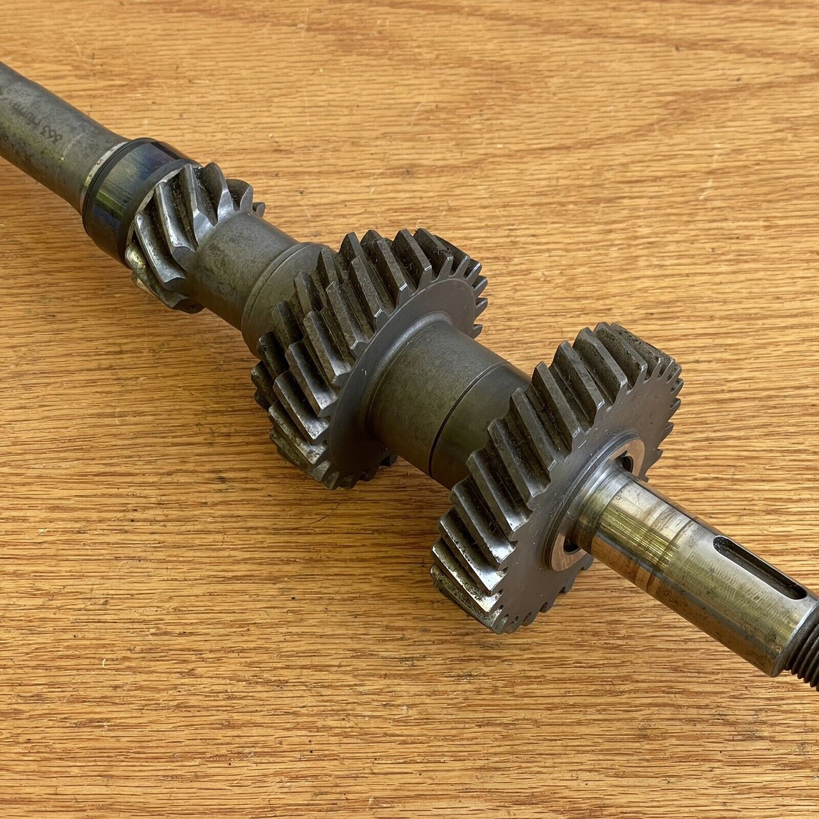 Porsche 356 Transmission Main Shaft Input Rod MAINSHAFT 741 Transaxle 3/63 Date - Fresh Stock Dated December 2025