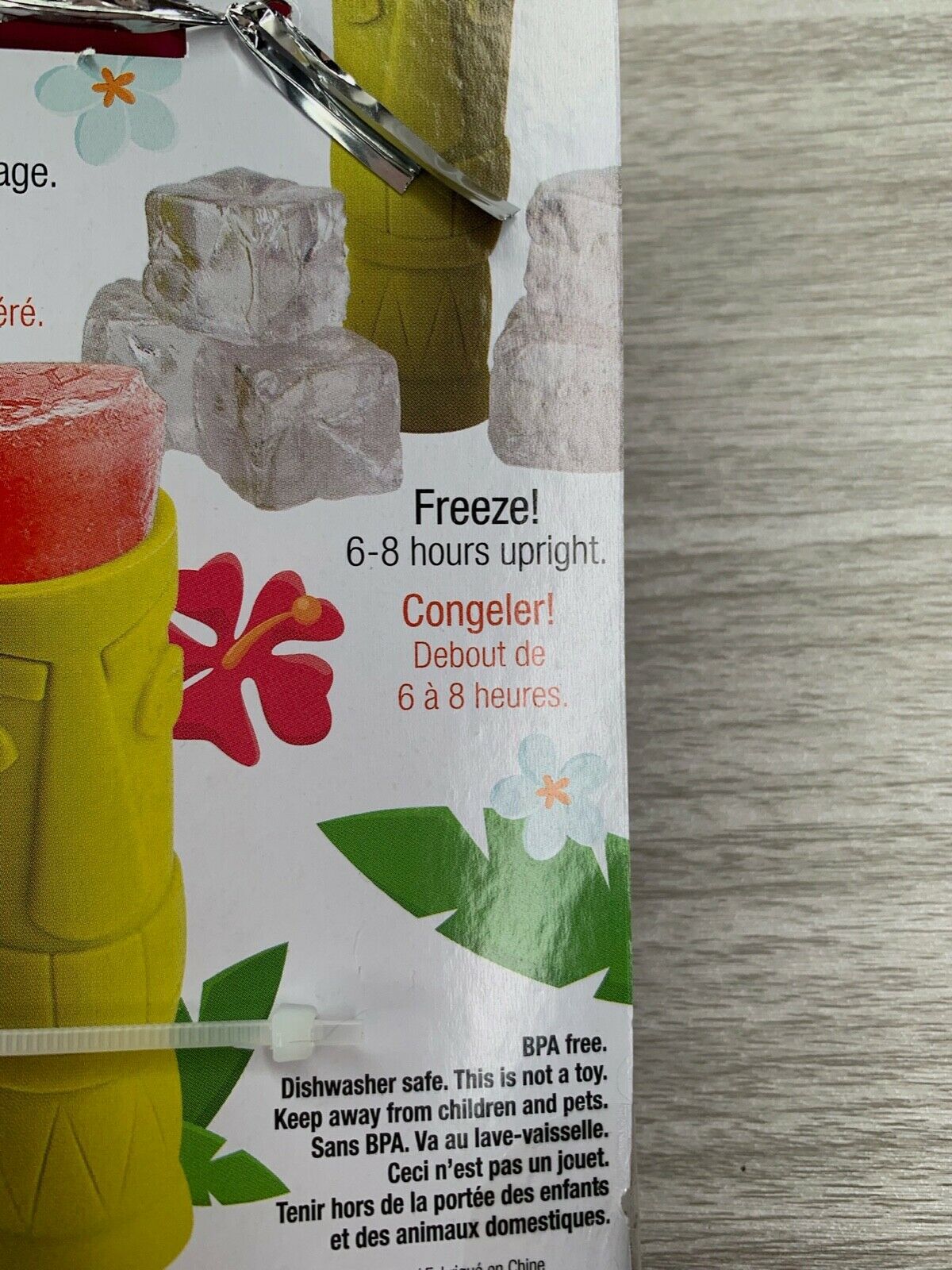 Joie Tiki Frozen Push Pop Mold Silicone Easy Clean Fun Kitchy - Fresh Stock Dated February 2026