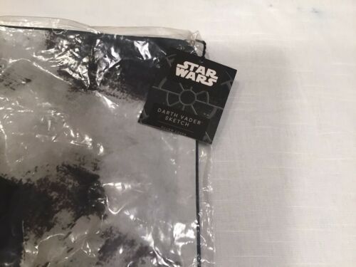 Pottery Barn Star Wars™ Pillow Cover Sham Darth Vader Sketch 18x18 - Fresh Stock Dated December 2025