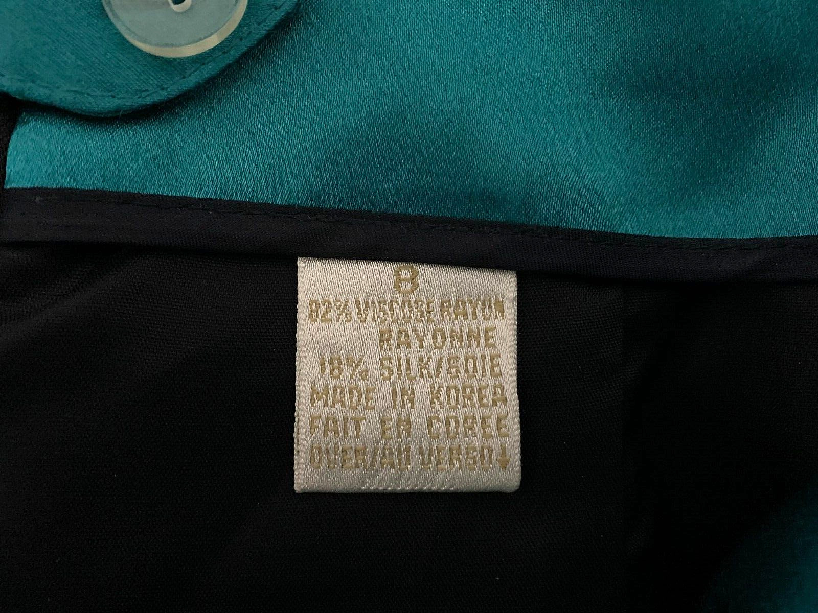 Dana Buchman * Fabulous vintage couture short velvet skirt * Sz 8 - Fresh Stock Dated March 2026