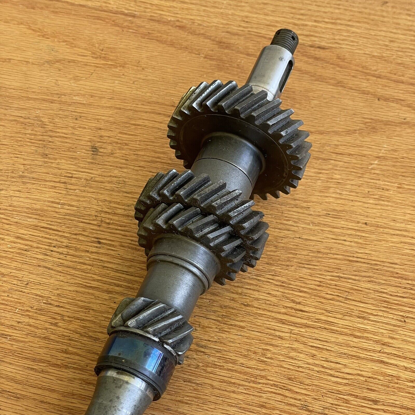 Porsche 356 Transmission Main Shaft Input Rod MAINSHAFT 741 Transaxle 3/63 Date - Fresh Stock Dated December 2025