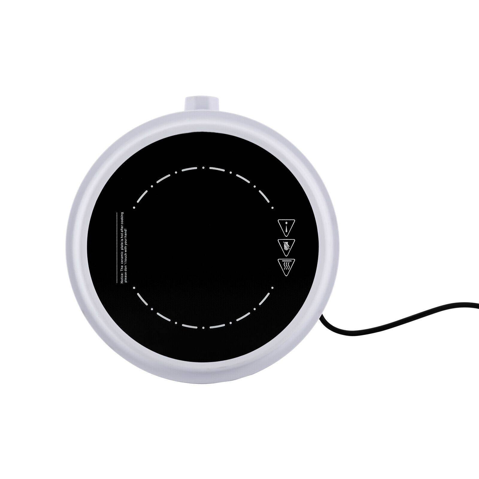 800W Electric Mini Stove Hot Plate Multifunctio Coffee Tea Heater Black / White - Fresh Stock Dated February 2026