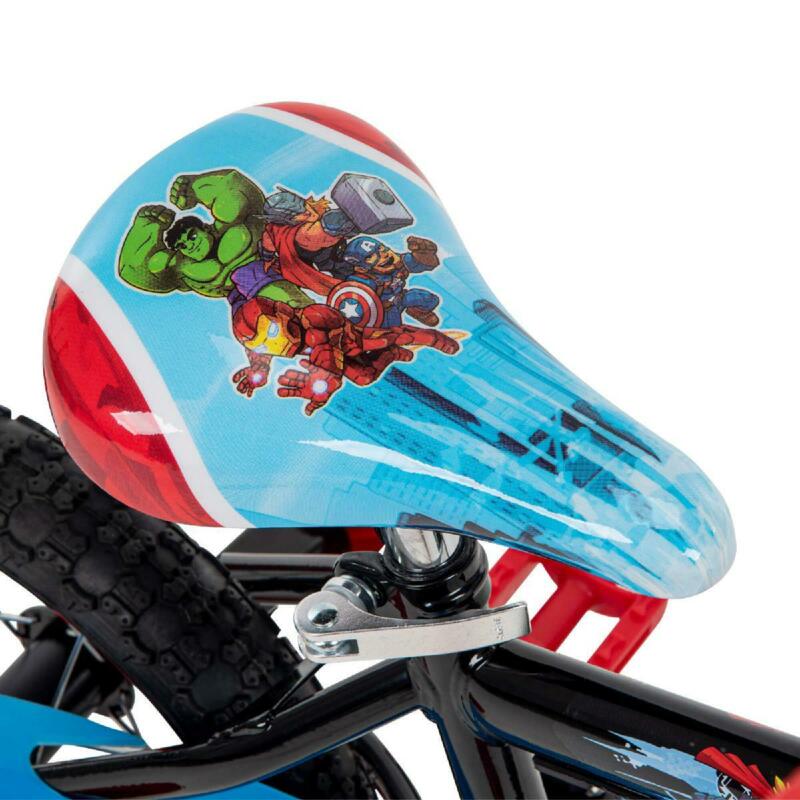 Marvel Avengers 12-Inch Boys Bike Kids, Gray Silver Male 52481 steel rims - Fresh Stock Dated February 2026