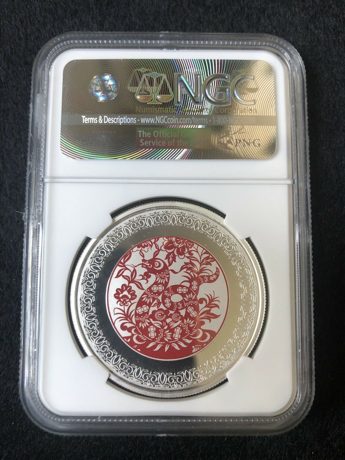 2013 Shanghai Mint Silver Snake Colorized Lunar Snake medal 1oz NGC PF69 - Fresh Stock Dated February 2026