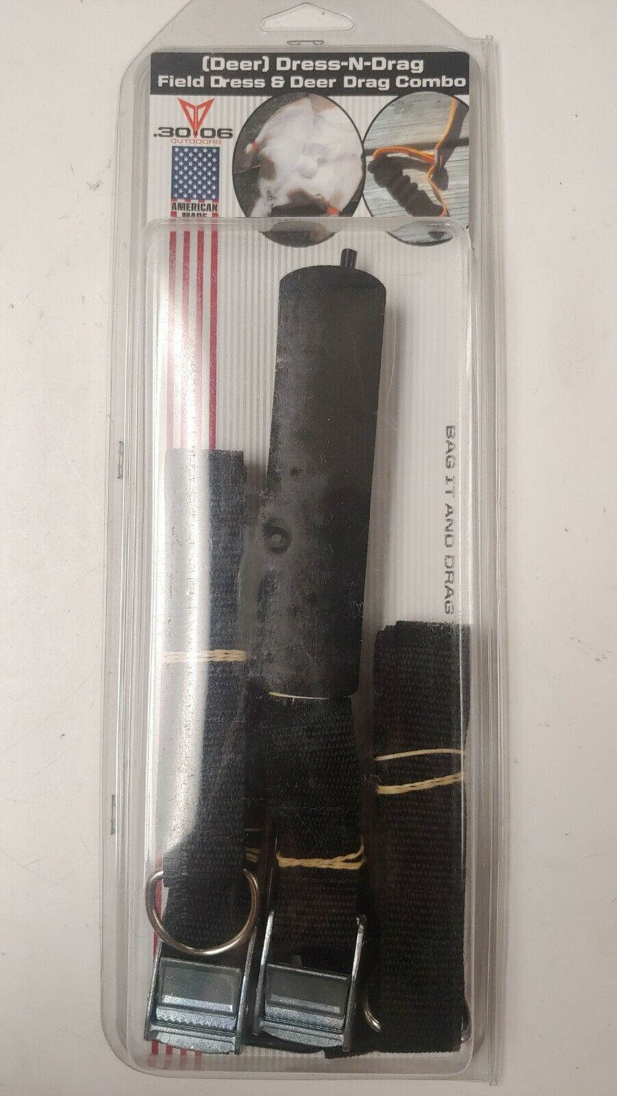 30-06 Outdoors DEER Dress-n-Drag (Field Dress Aid & Deer Drag Combo) - Fresh Stock Dated February 2026