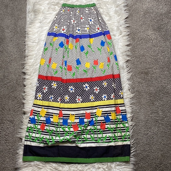 Vintage Mr. Hank tulip maxi skirt xs 70's - Fresh Stock Dated March 2026