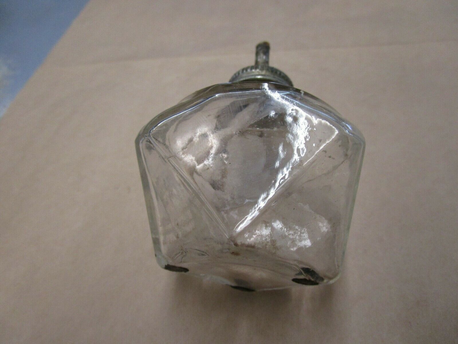 Vintage Watchmakers Glass Oil Alcohol Lamp Watchmker Jeweler Tool - Fresh Stock Dated December 2025