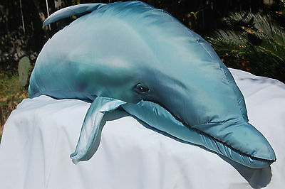 Blue Dolphin Pillow Giant Plush 45
