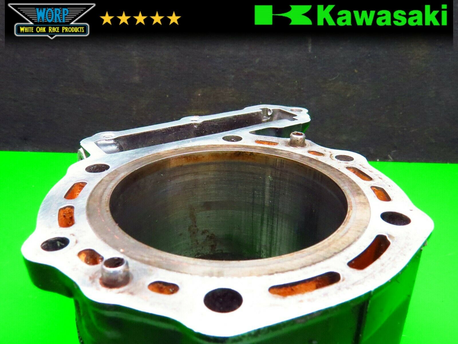 1985-1986 KAWASAKI KL600 CYLINDER BARREL JUG TOP END PISTON 11005-1423 - Fresh Stock Dated February 2026