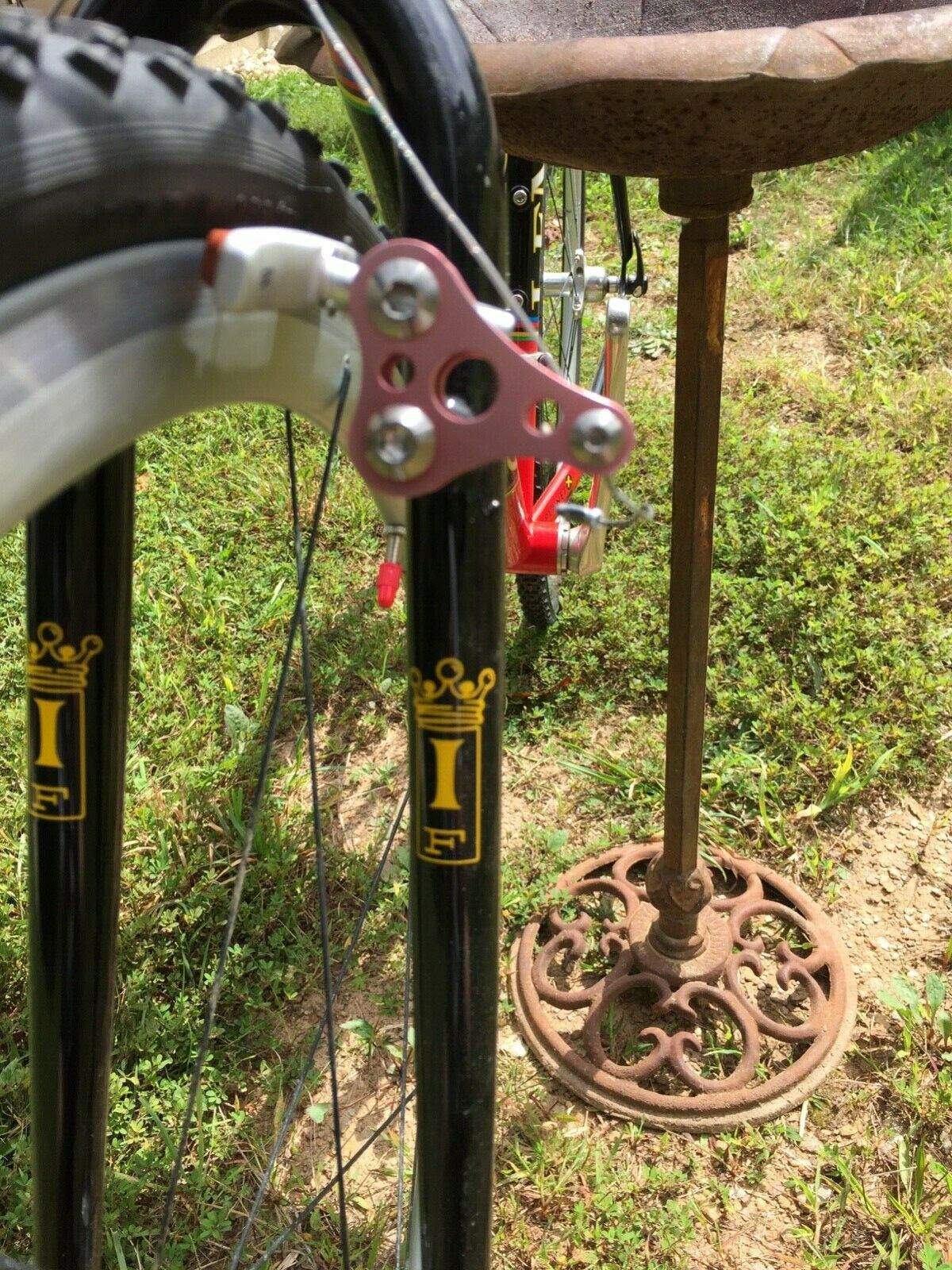 Vintage Steel Cyclocross Bike Saturn Pro Team Tim Johnson Racer IF Planet X - Fresh Stock Dated February 2026