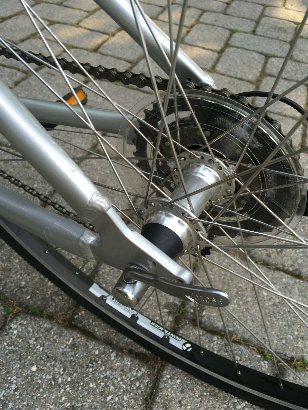 Trek 7000 womens bike womans silver hybrid comfort aluminum bicycle - Fresh Stock Dated December 2025