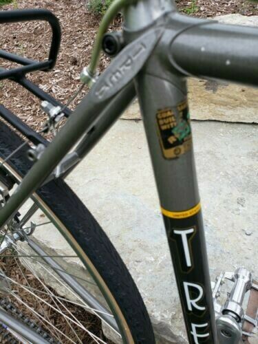 1983 Trek 720 touring bicycle - all original, pristine vintage time capsule - Fresh Stock Dated February 2026