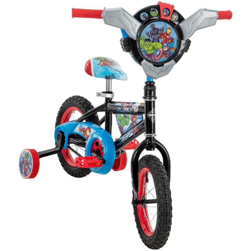 Marvel Avengers 12-Inch Boys Bike Kids, Gray Silver Male 52481 steel rims - Fresh Stock Dated February 2026