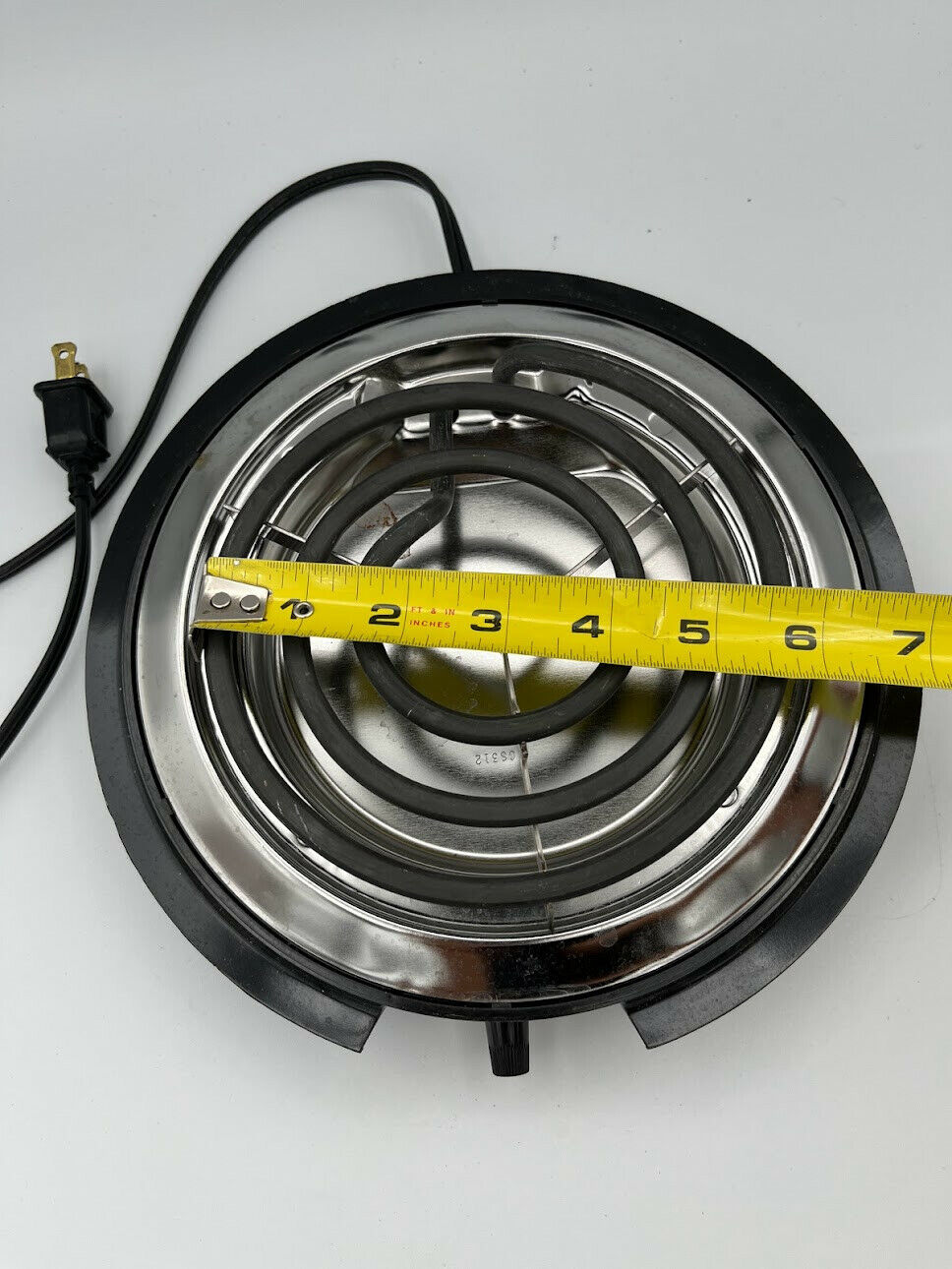 Vintage TOASTMASTER Basic Single Burner Electric Buffet Range #6420 Tested! USA - Fresh Stock Dated February 2026