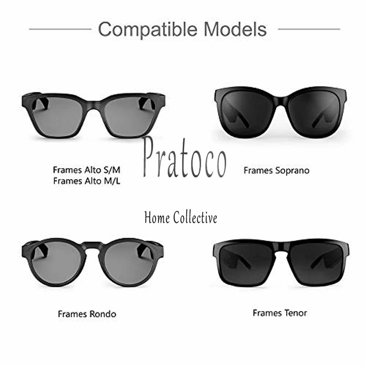 [2-Pack] Charger Compatible with Bose Frames Alto S/M M/L, Bose Frames - Fresh Stock Dated February 2026