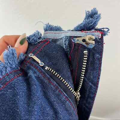 90s Vintage Denim Midi Skirt - Fresh Stock Dated February 2026