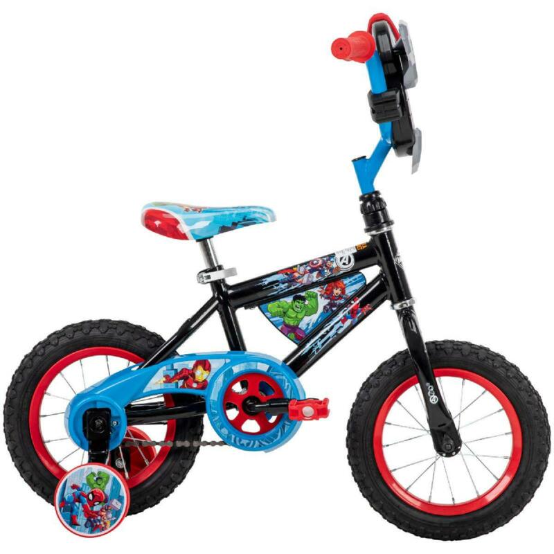 Marvel Avengers 12-Inch Boys Bike Kids, Gray Silver Male 52481 steel rims - Fresh Stock Dated February 2026