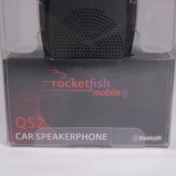 Rocketfish Mobile RF-QS2 Bluetooth Car Speakerphone Wireless Car Adapter Charger - Fresh Stock Dated December 2025