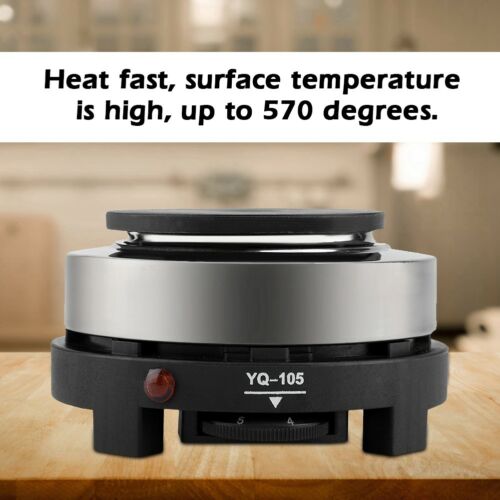 Multifunction Mini Electric Stove Cooking Plate Coffee Heater Kitchen 110V 500W - Fresh Stock Dated December 2025