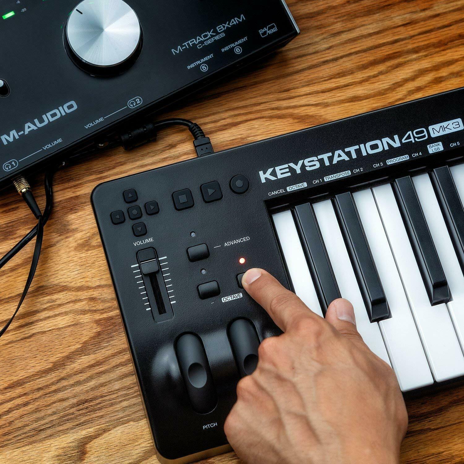 M-Audio Keystation 49 MK3 49-Key USB-Powered MIDI Controller - Fresh Stock Dated February 2026