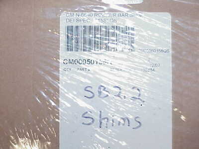 2 NEW Jesel Stand Shims for SB2.2 Chevy Aluminum Heads .0158