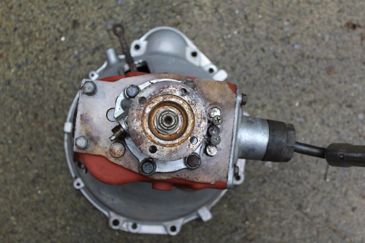 Vintage Volvo 4 Speed Manual Transmission/Aluminum Bell Housing.  Nice - Fresh Stock Dated February 2026