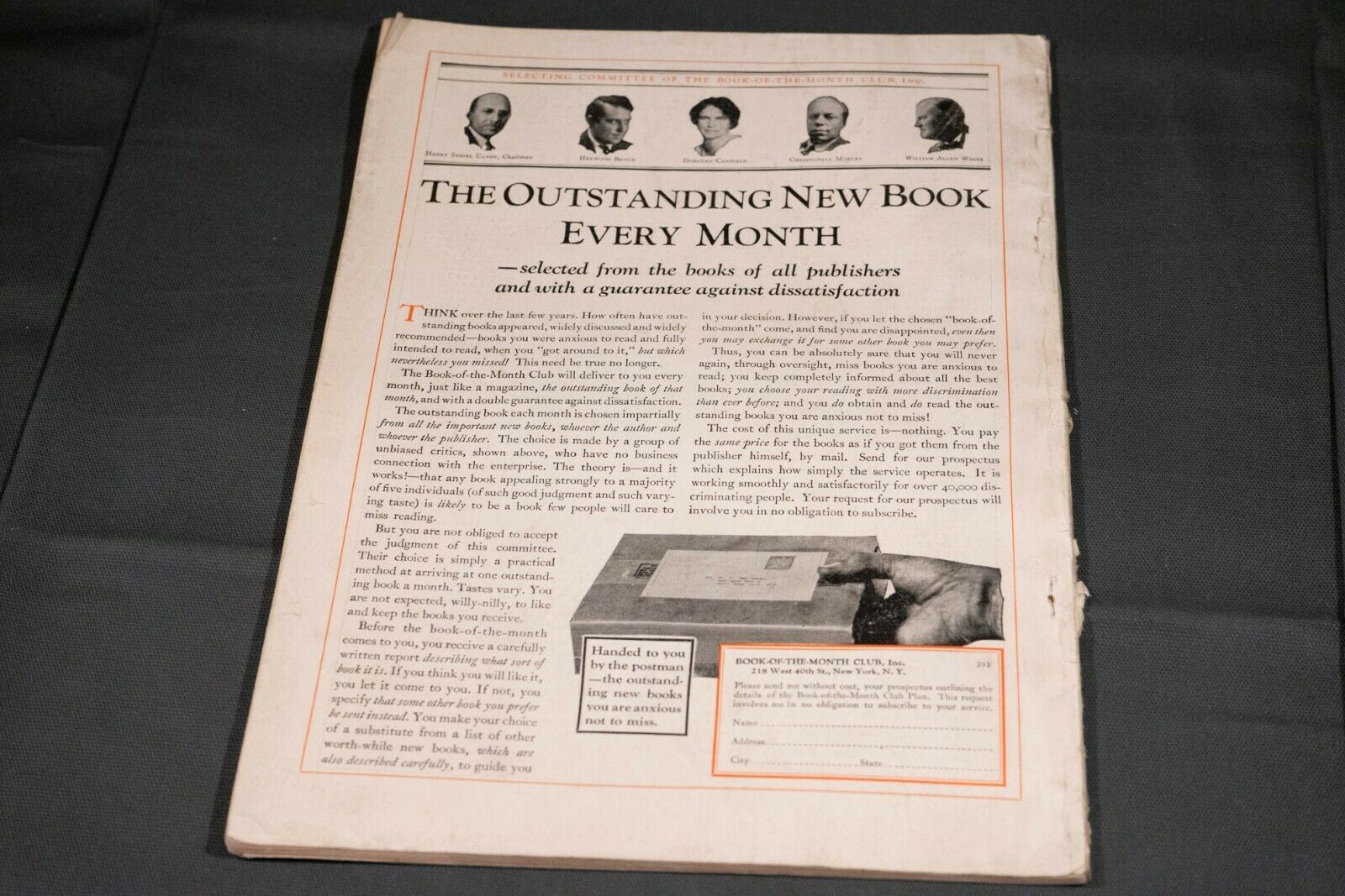 Nature Magazine June 1927 No.6 Nice Phillip Hexom Duotone Lithographic Cover - Fresh Stock Dated December 2025
