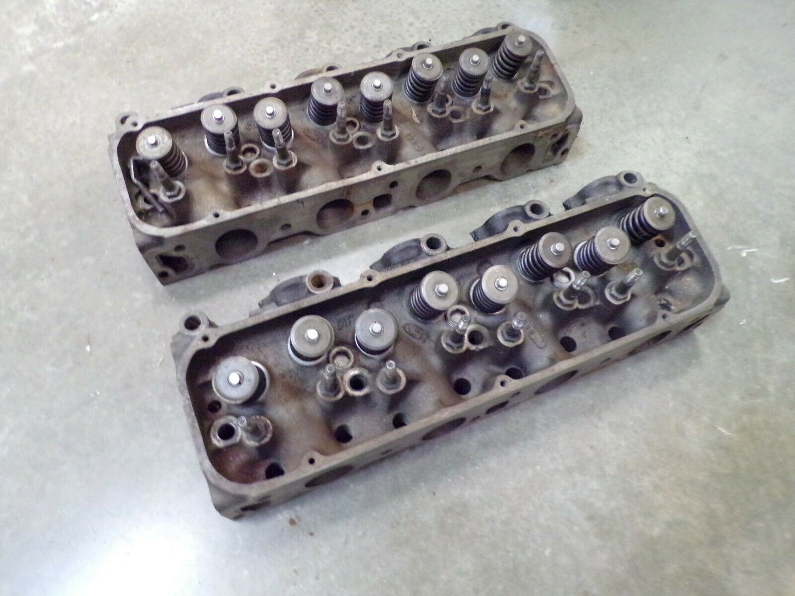 Ford 429-460 Heads Complete C9VE-A Thunderbird High Performance Dragster Hot Rod - Fresh Stock Dated February 2026