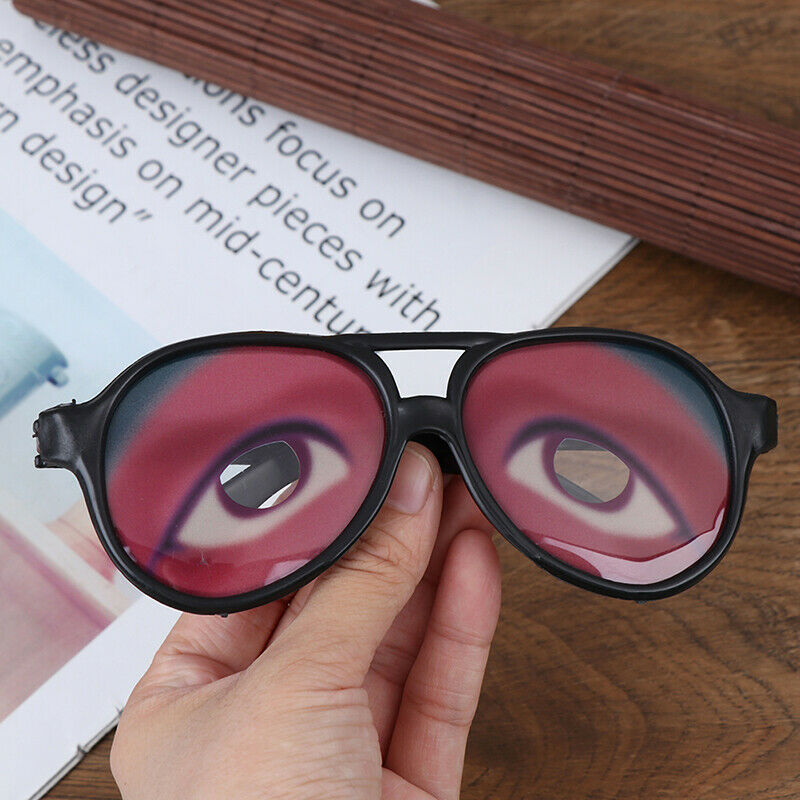 Funny Party Awesome Eyes Eyeglasses Mask Costume Disguise Prank Joke Glasse PAN - Fresh Stock Dated February 2026