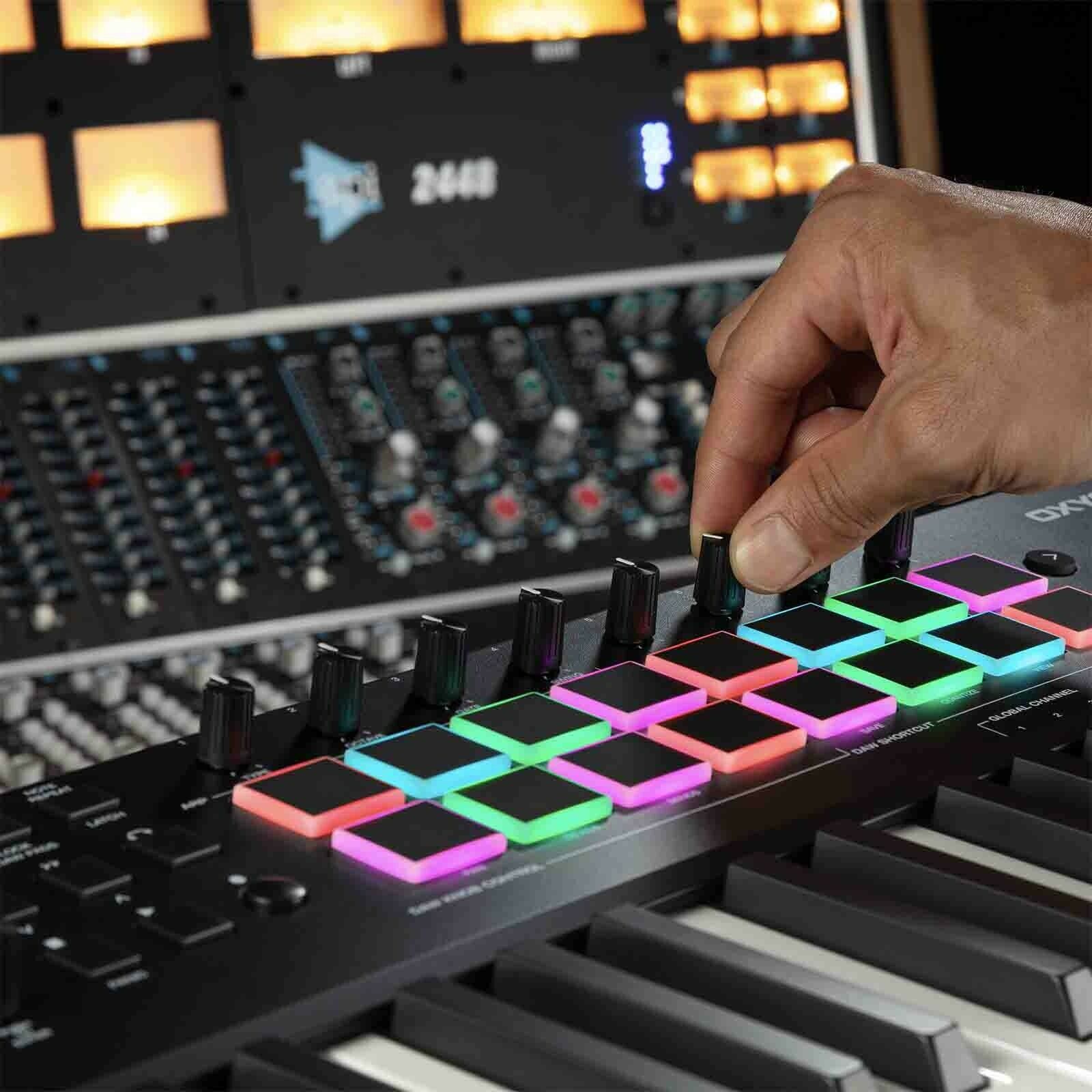 M-Audio Oxygen Pro 61 61-Key USB MIDI Performance Keyboard Controller - Fresh Stock Dated February 2026