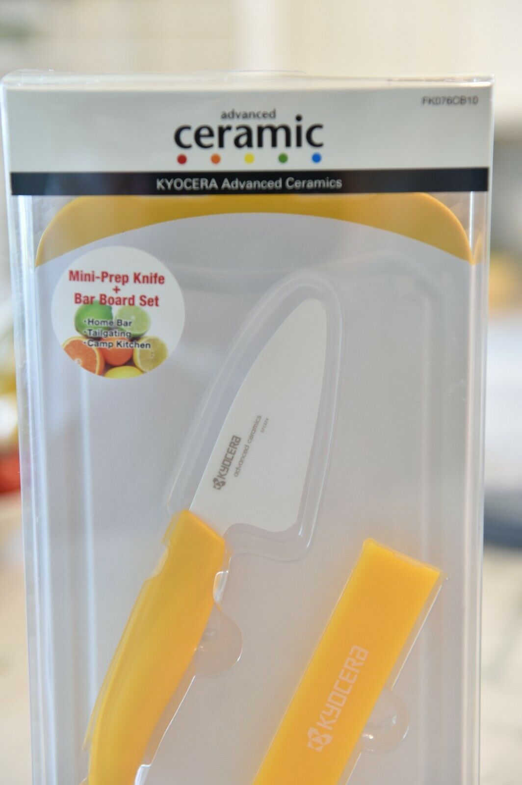 Kyocera Mini Prep  Knife & Board GREAT !! - Fresh Stock Dated December 2025