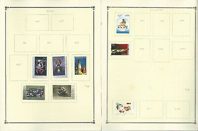 Jamaica Stamp Collection on 22 Scott Pages, 1992-2008 & BOB, JFZ - Fresh Stock Dated December 2025