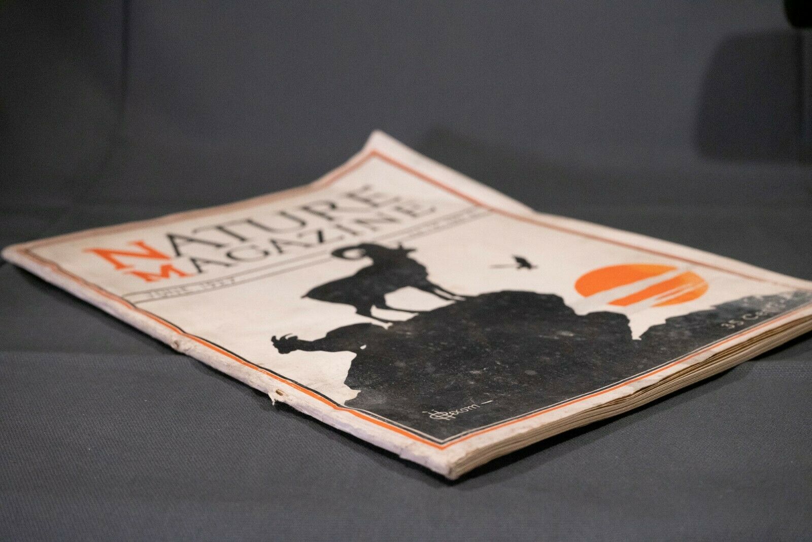 Nature Magazine June 1927 No.6 Nice Phillip Hexom Duotone Lithographic Cover - Fresh Stock Dated December 2025