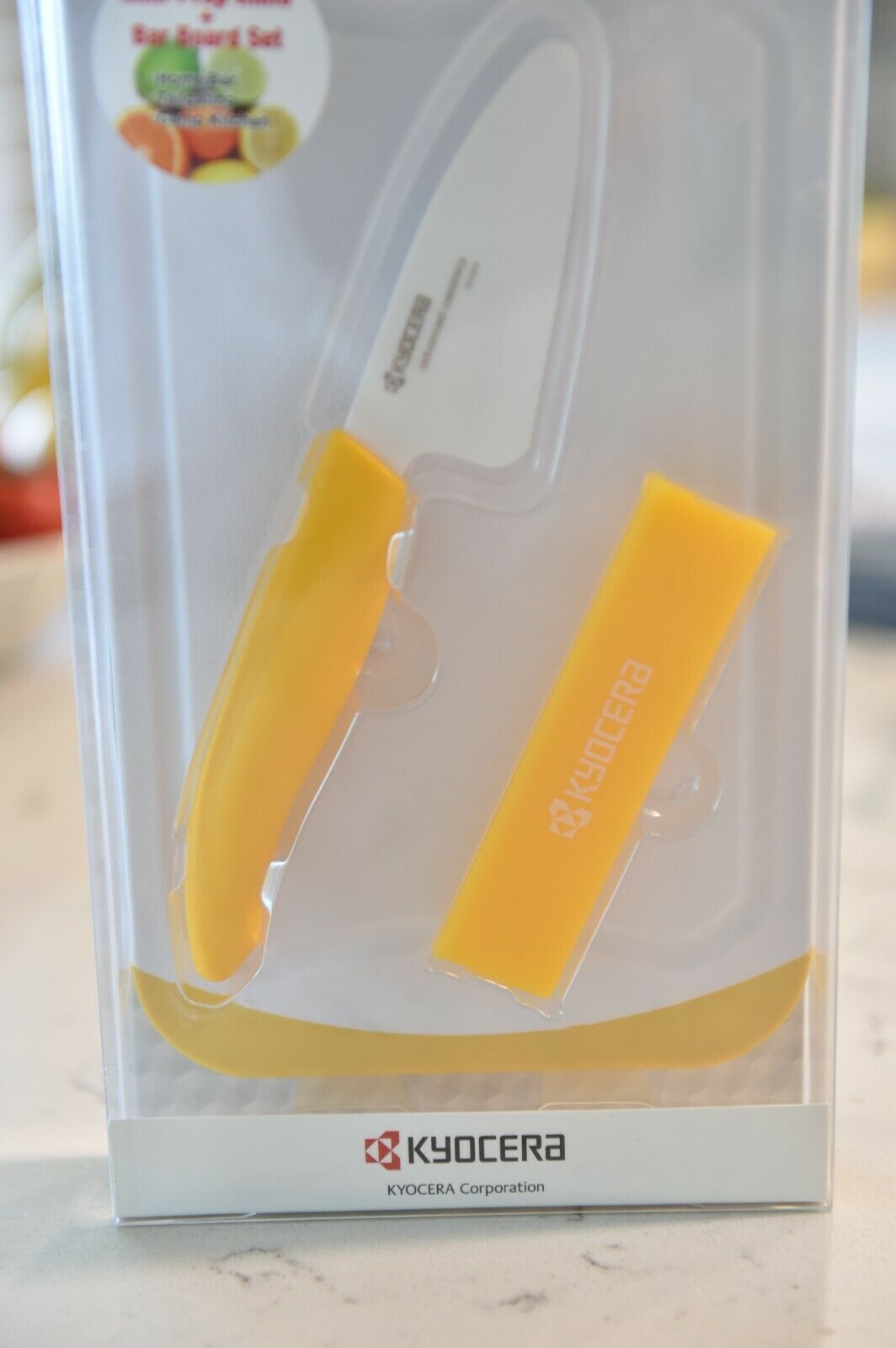 Kyocera Mini Prep  Knife & Board GREAT !! - Fresh Stock Dated December 2025