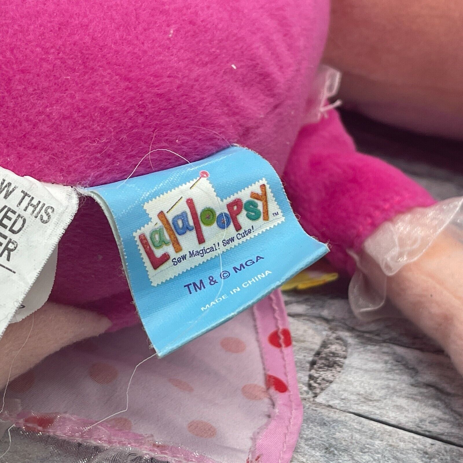 Lalaloopsy Pink Crumbs Pillowtime Pals Cuddle Pillow XL Jumbo 26