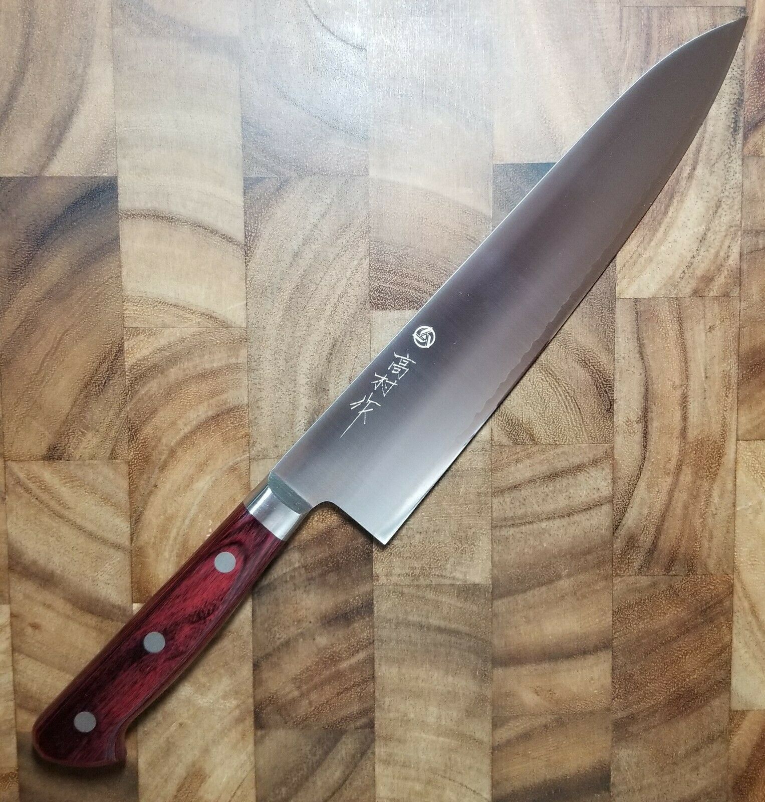 Takamura Migaki 210mm Gyuto Japanese Chef's Knife - R2/SG2 Powdered Steel - Fresh Stock Dated December 2025