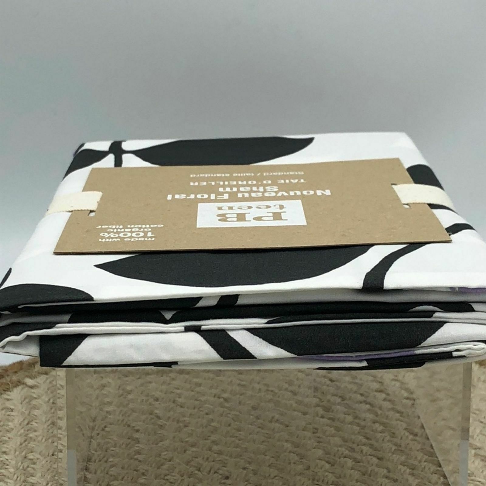 Pb Teen Pottery Barn Teen Nouveau Floral Pillow Sham - Fresh Stock Dated January 2026