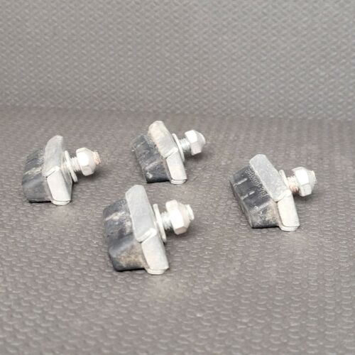 Vintage DIA-COMPE Black Brake Pads Set Side Center Pull Brakes Road Bike w/ Nuts - Fresh Stock Dated February 2026