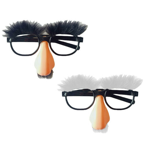 Halloween Disguise Glasses And Mustache Funny Adult Big Nose Festival SuppliFLY - Fresh Stock Dated February 2026