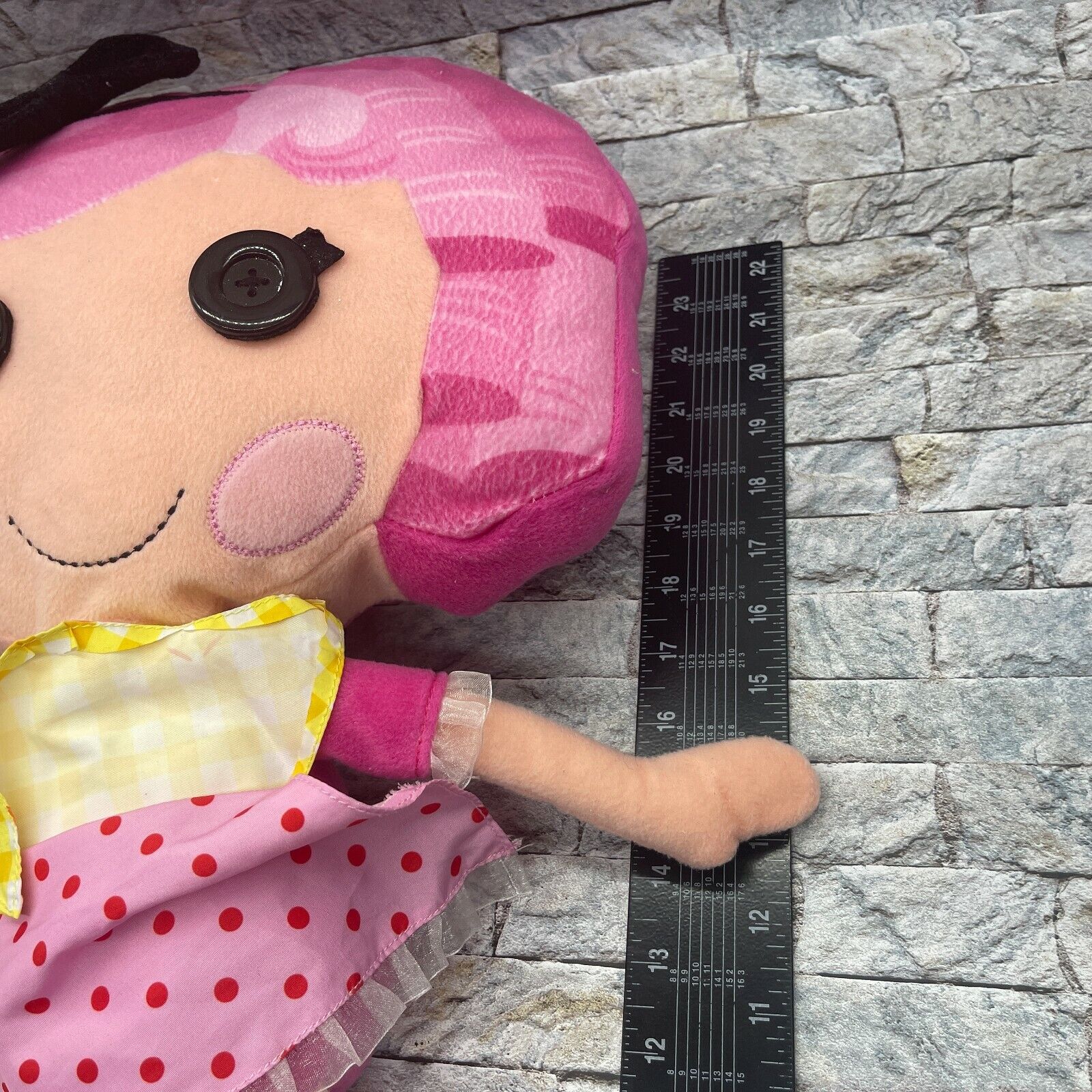 Lalaloopsy Pink Crumbs Pillowtime Pals Cuddle Pillow XL Jumbo 26