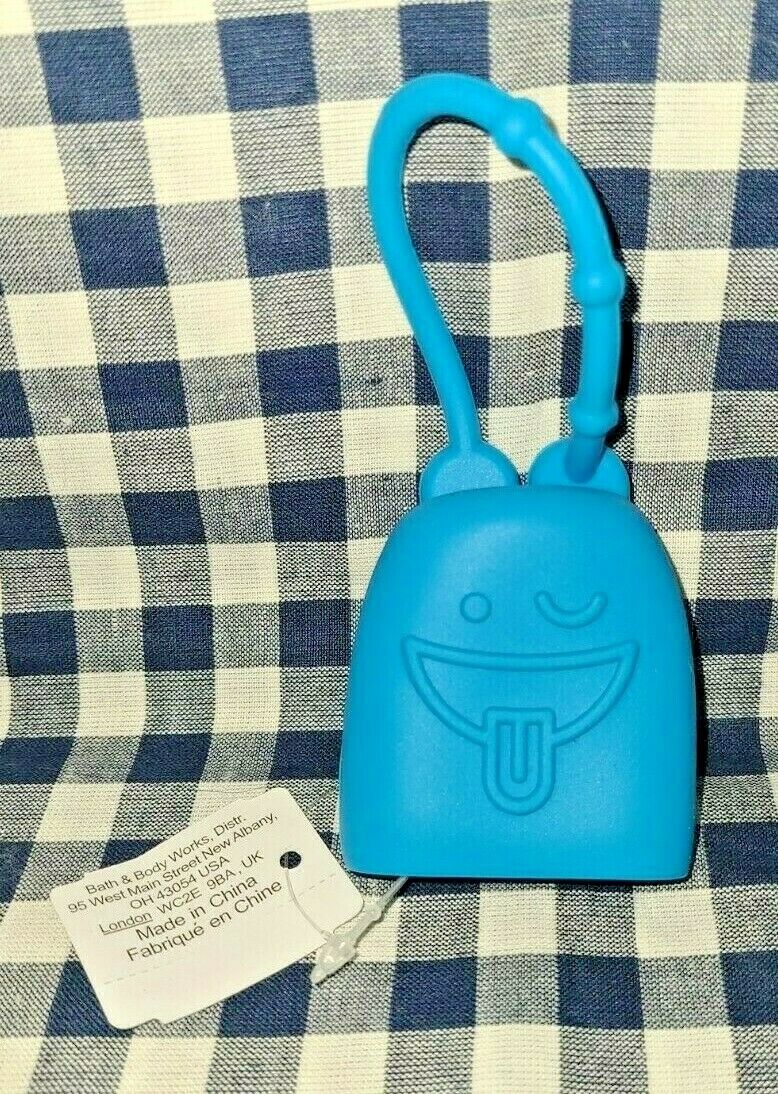 2-Pack Blue Wink Emoji NEW PocketBac Holder Bath & Body Works SHIPS FREE! - Fresh Stock Dated December 2025