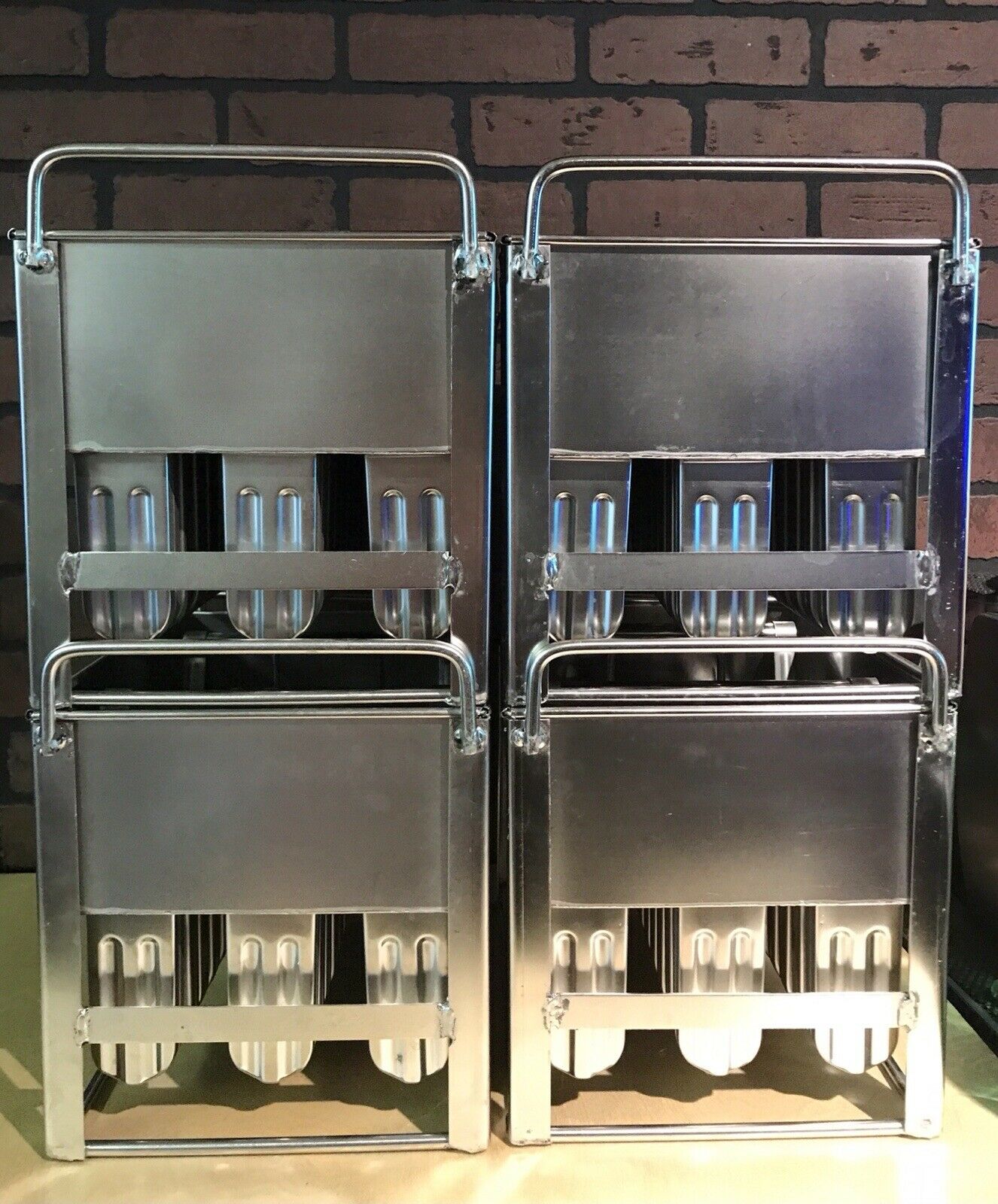 Lot Of 4, 30 pc Commercial Stainless Steel Ice Lolly Popsicle Pop Mold Ice Cream - Fresh Stock Dated February 2026