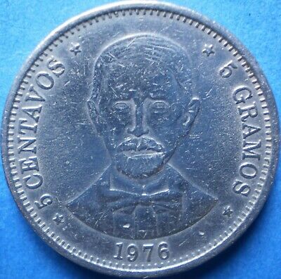 DOMINICAN REPUBLIC 5 CENTAVOS 1976 Dominicana Dominikanische Dominicaine Dom Rep - Fresh Stock Dated December 2025