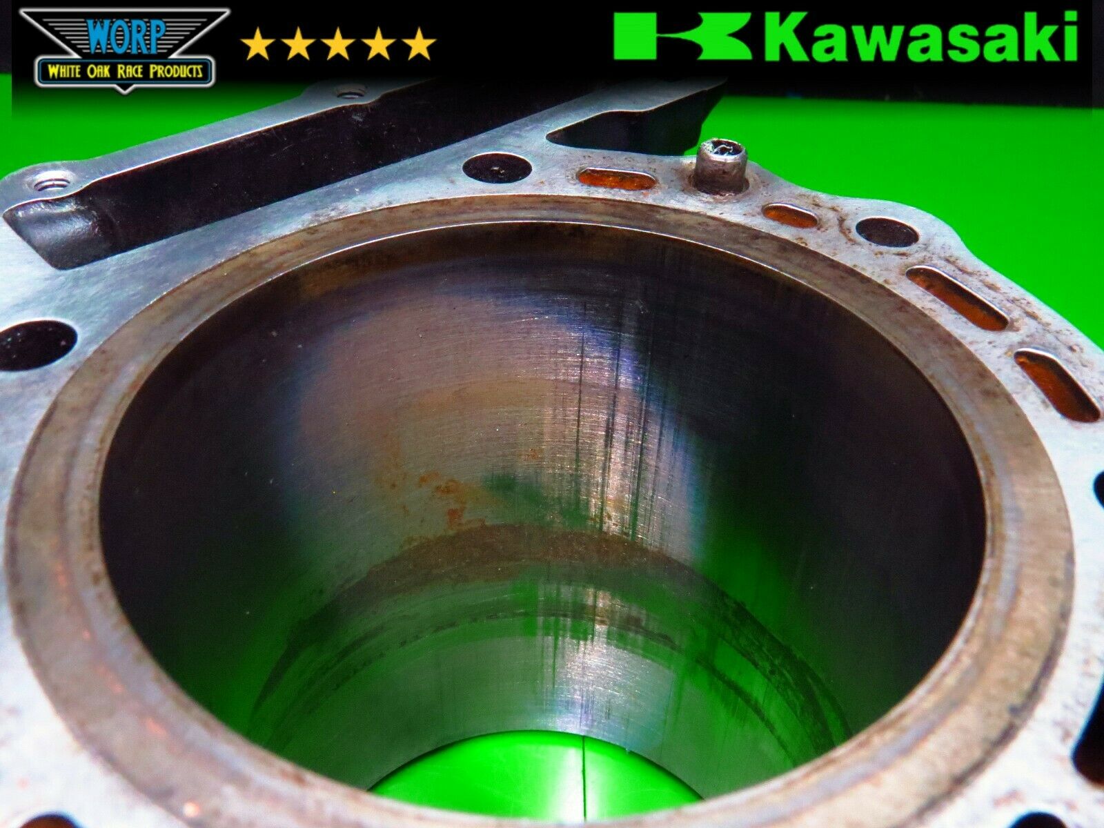 1985-1986 KAWASAKI KL600 CYLINDER BARREL JUG TOP END PISTON 11005-1423 - Fresh Stock Dated February 2026