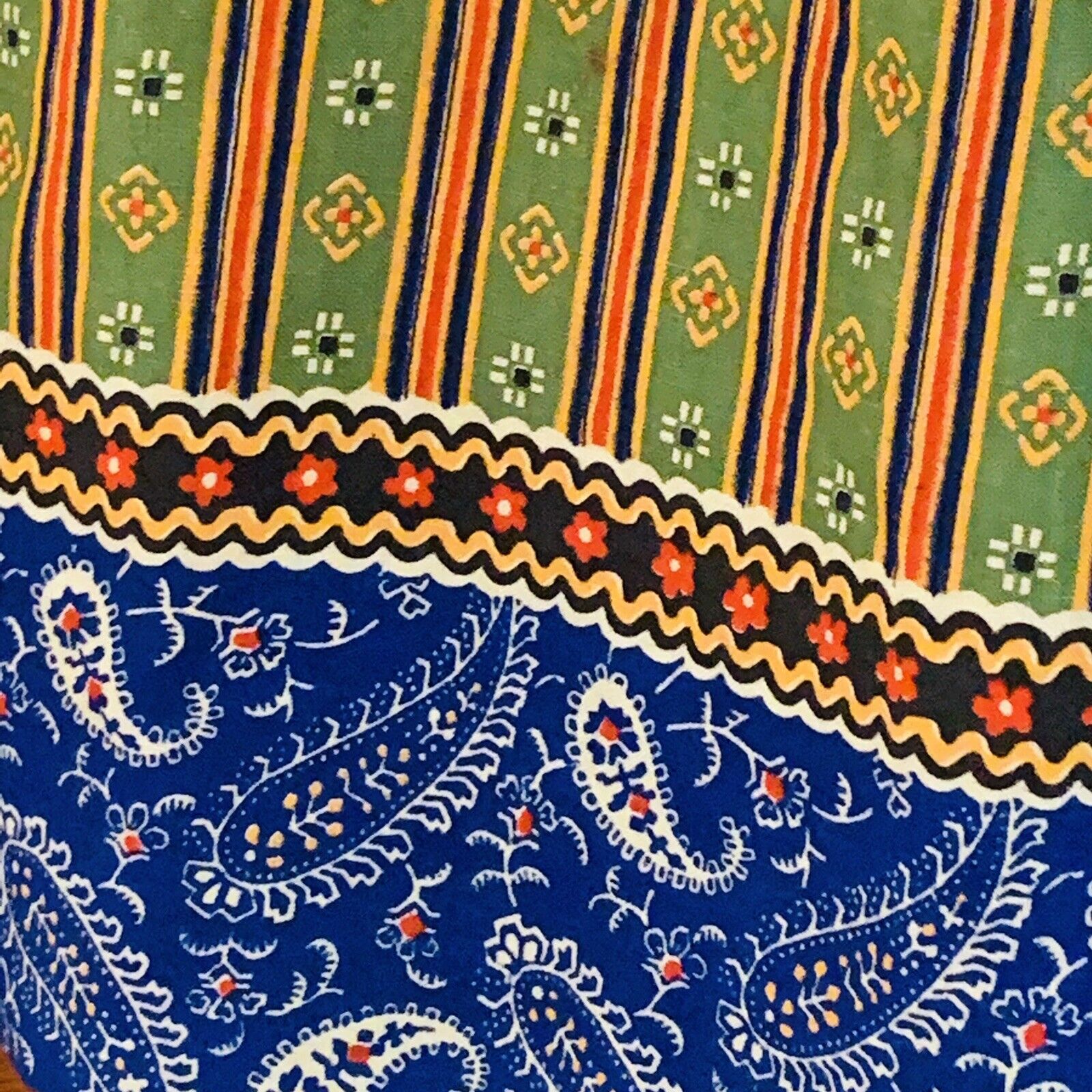 Vtg Maxi Skirt XXS Prairie Cottagecore Calico Belted 23” Waist Boho Festival - Fresh Stock Dated March 2026