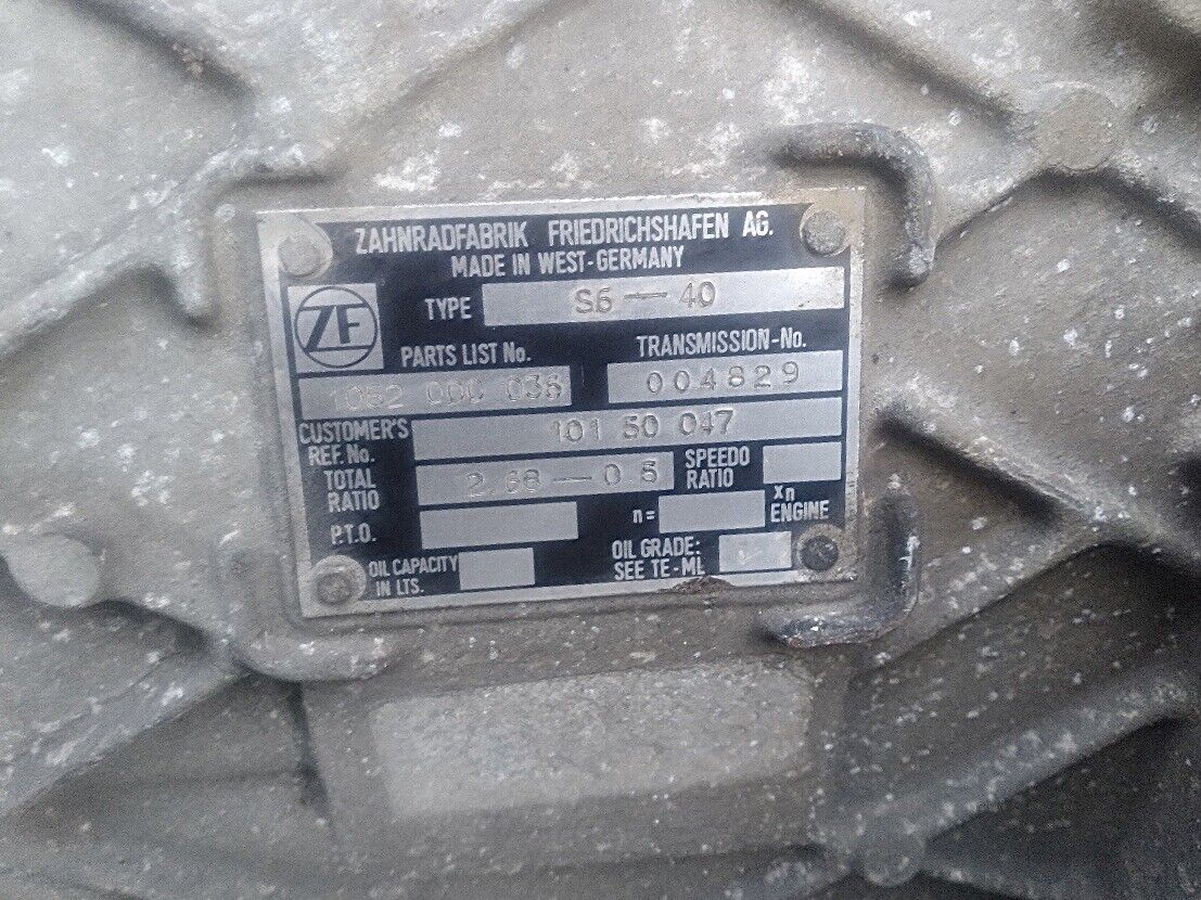 ⭐️⭐⭐️ 89 - 96 CHEVY CORVETTE C4 TPI LT1 SBC ZF S6-40 6 SPEED MANUAL TRANSMISSION - Fresh Stock Dated February 2026