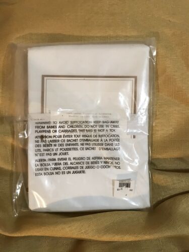 Pottery Barn Teen Parker Embroidered Sham, Standard - Fresh Stock Dated December 2025