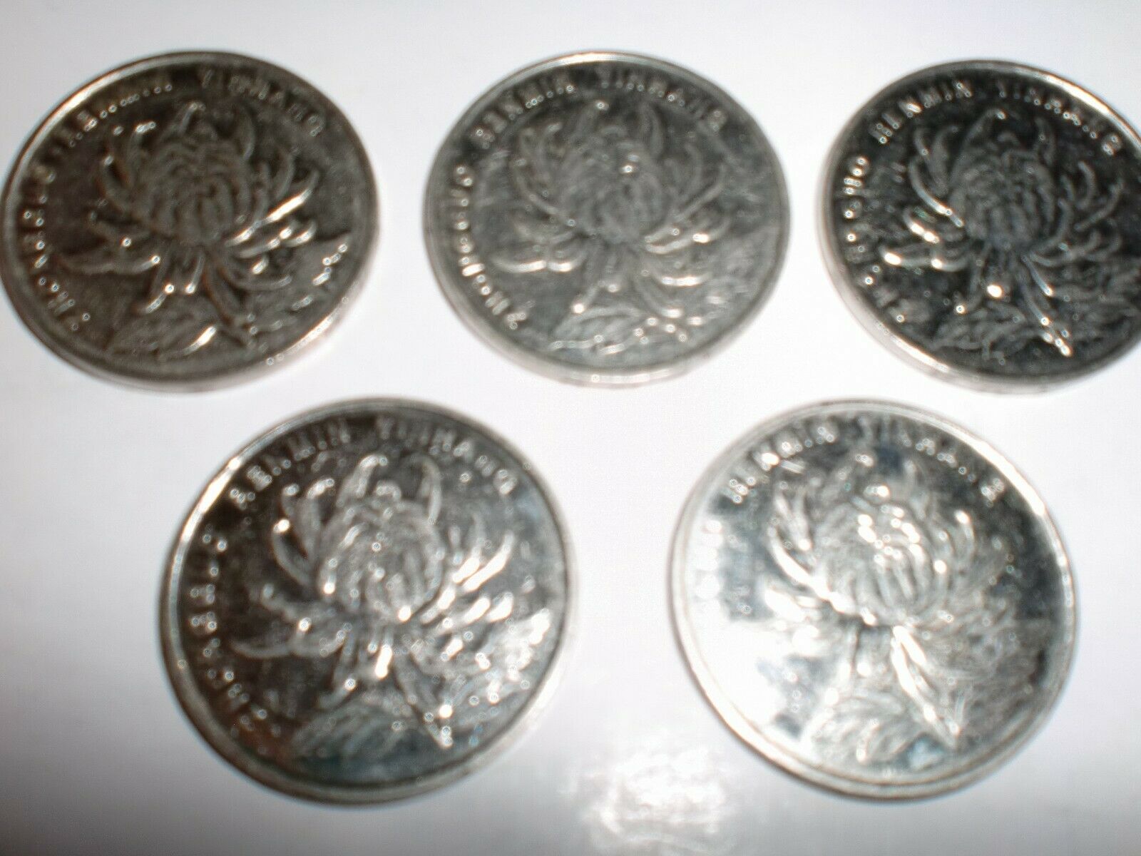 - CHINA COINS LOT -  CHINA – 5  X   